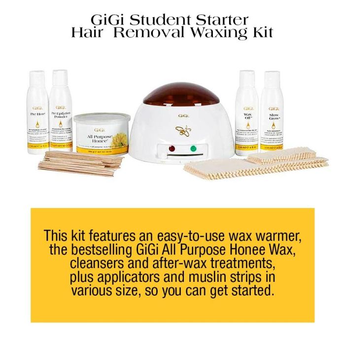 GiGi Brazilian Student Starter Waxing Kit - Image 2