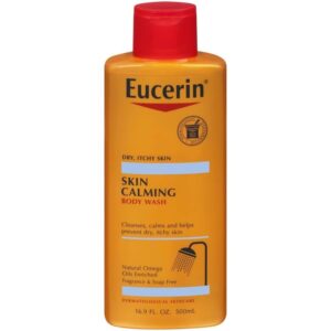 Eucerin Skin Calming Body Wash Gentle Cleansing Body Wash - 16.9 Oz
