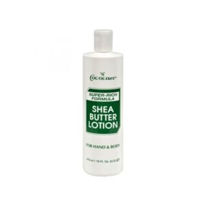 Cococare Shea Butter Super-Rich Formula Lotion, for Hands & Body -16 Oz