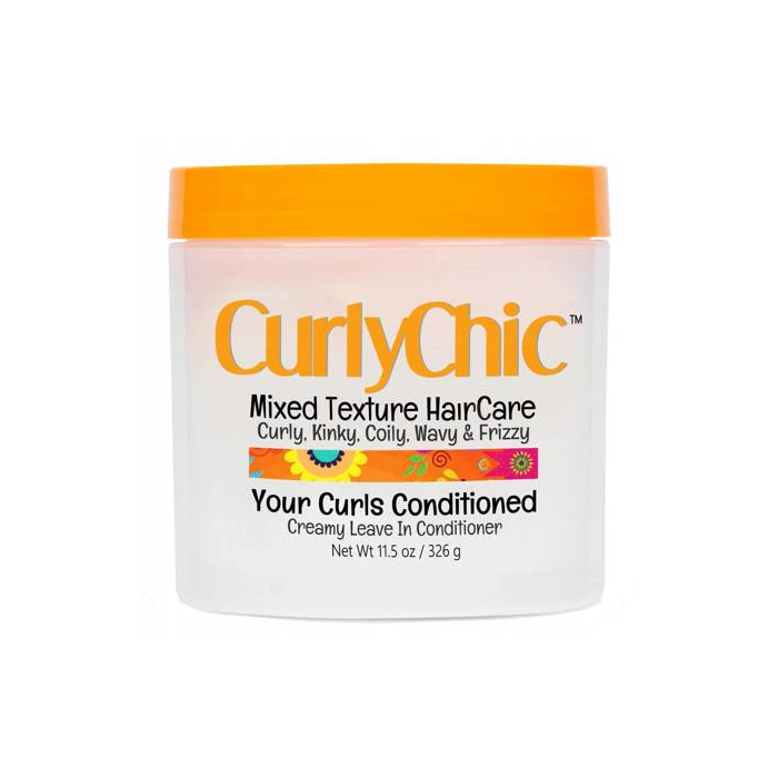 Curly Chic Your Curls Conditioned Creamy Leave in Conditioner - 11.5 Oz