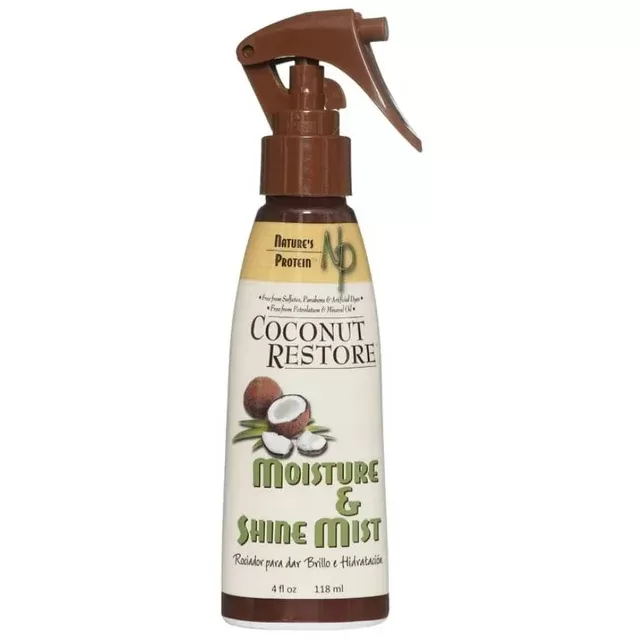 Nature's Protein Cocunut Moisture & Shine Mist - 4 Oz