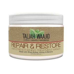 Taliah Waajid Curls Waves Naturals Repair and Restore Hair Strengthening Masque - 12 Oz