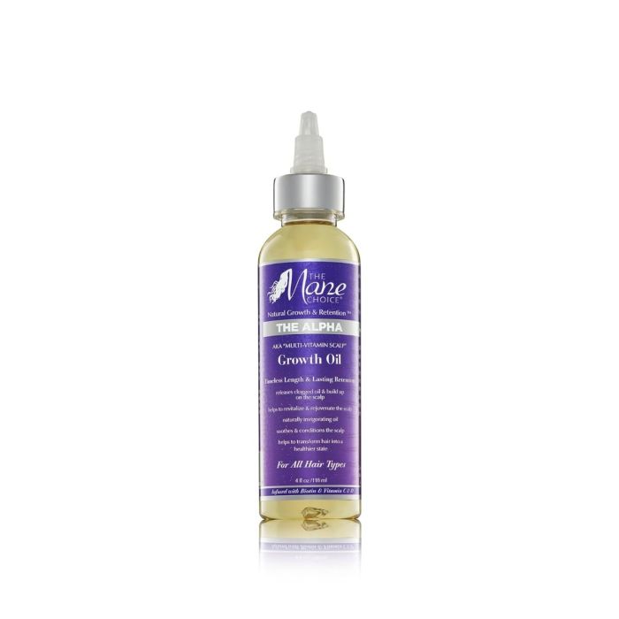 The Mane Choice Multi-Vitamin Scalp Nourishing Growth Oil - 4 Oz