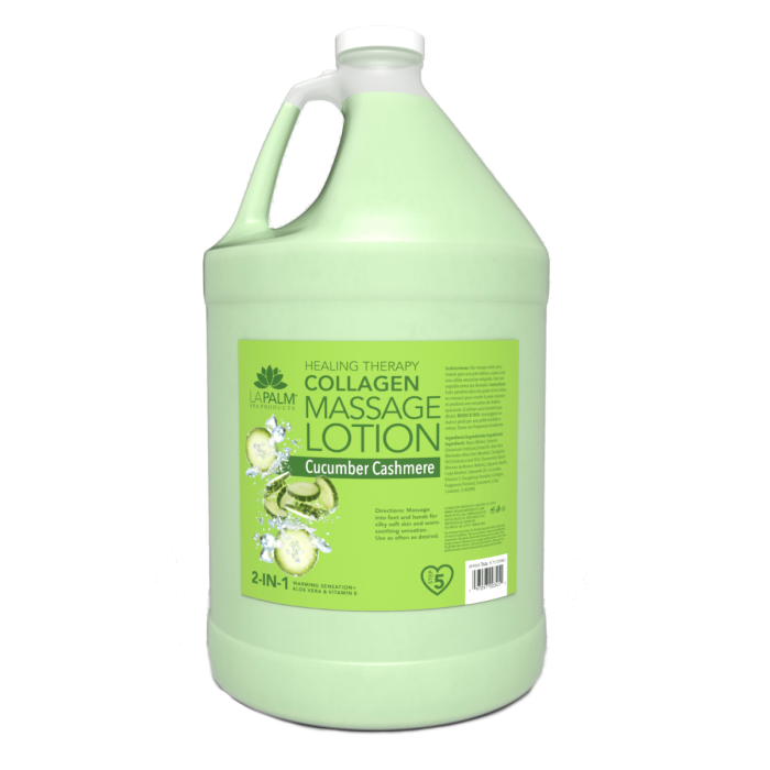 La Palm Healing Therapy Collagen Massage Lotion Cucumber Cashmere - 1G