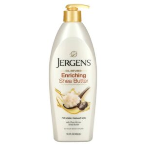 Jergens Oil-Infused Enriching Shea Butter Moisturizer - 16.8 Oz