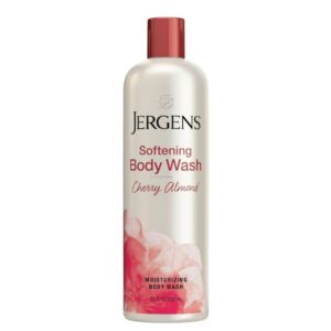 Jergens Softening Body Wash, Cherry Almond - 22 Oz