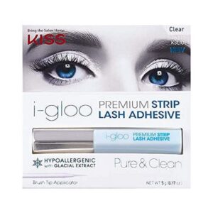 Kiss I-Gloo Lash Adhesive Clear - 0.17 Oz