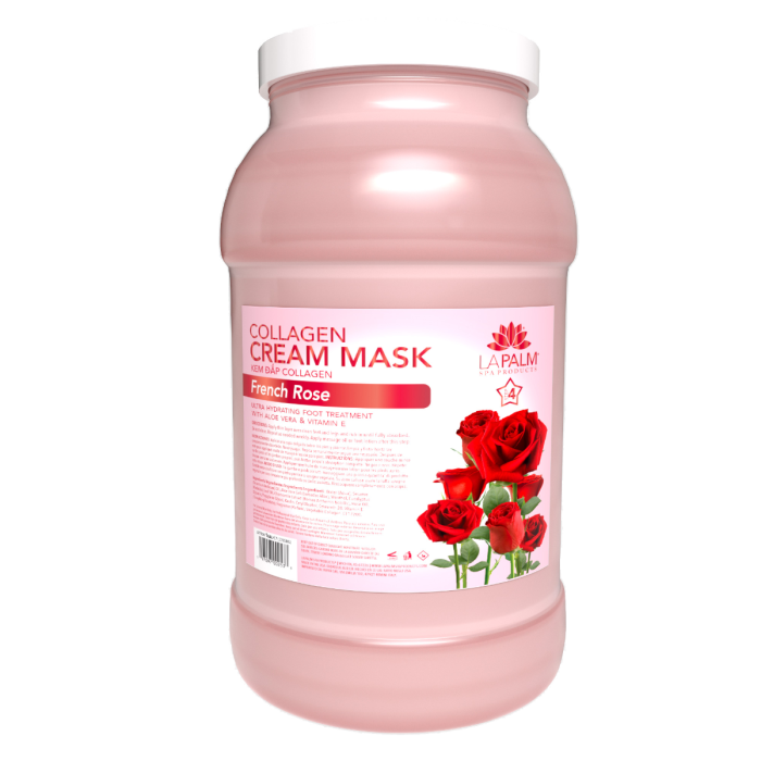 La Palm Collagen Cream Mask, French Rose