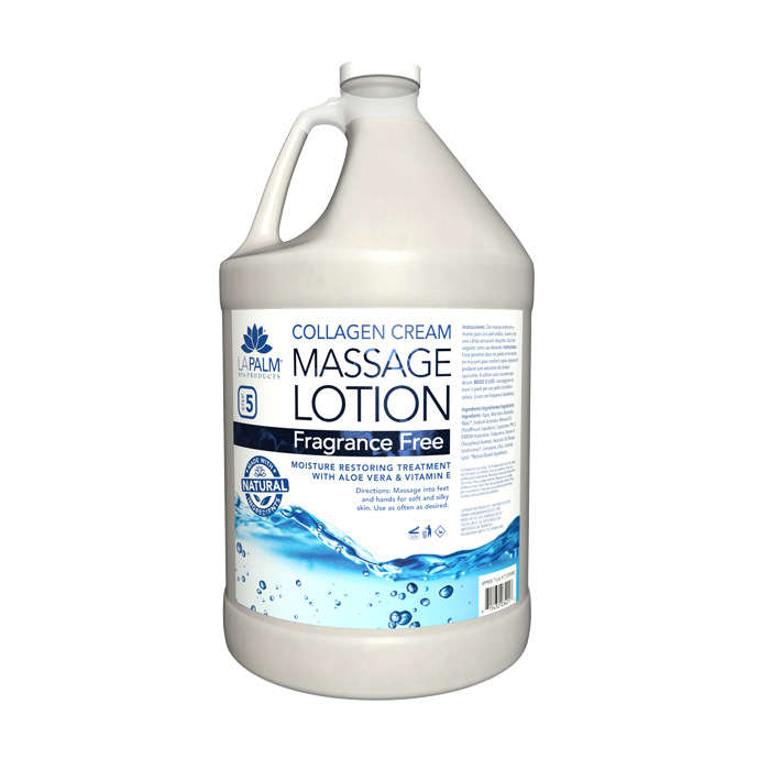 La Palm Healing Therapy Collagen Massage Lotion Fragrance Free - 1G