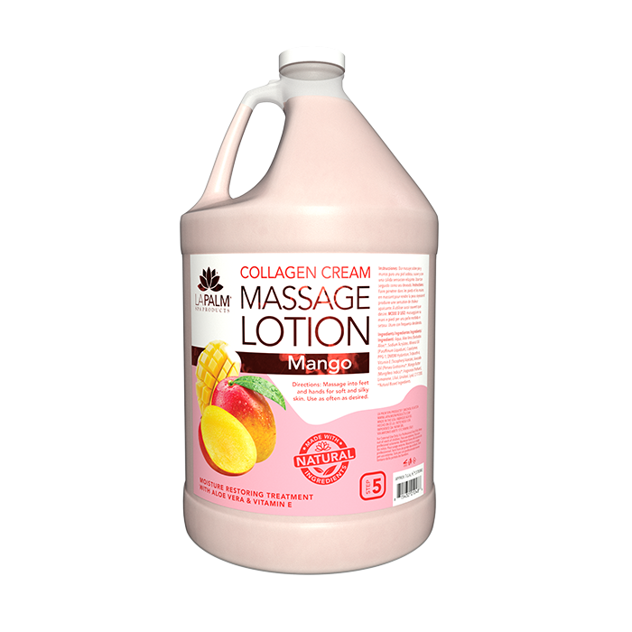 La Palm Collagen Cream Massage Lotion Mango -1G
