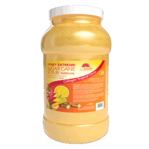 La Palm Honey Extreme Sugar Cane Scrub, Collagen Tropical Citrus -1G