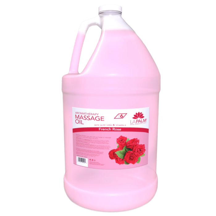 La Palm Aromatherapy Massage Oil French Rose - 1G
