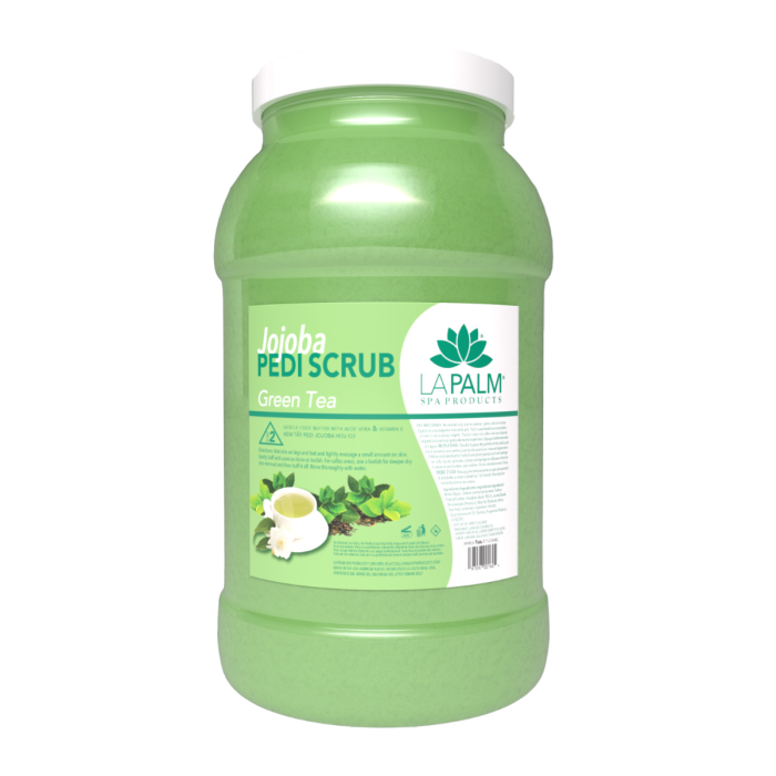 La Palm Jojoba Pedi Scrub, Green Tea