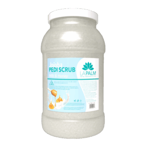 La Palm Jojoba Pedi Scrub, Milk & Honey - 1G