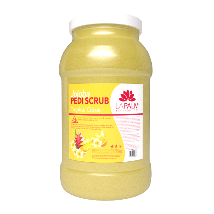 La Palm Jojoba Pedi Scrub Tropical Citrus - 1G