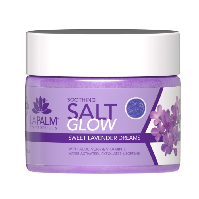 La Palm Soothing Salt Glow Sweet Lavender Dreams - 12 Oz