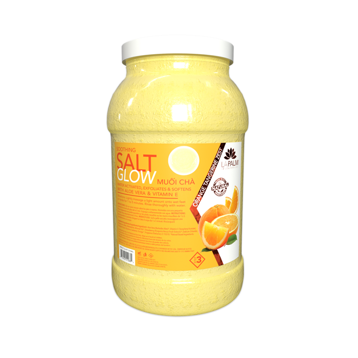 La Palm Soothing Salt Glow Orange Tangerine Zest - 1G