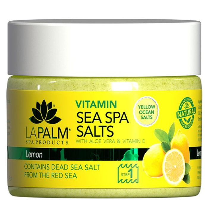 La Palm Vitamin Sea SPA Salts Lemon - 12 Oz