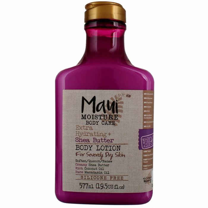 Maui Moisture Extra Hydrating + Shea Butter Body Lotion -19.5 Oz