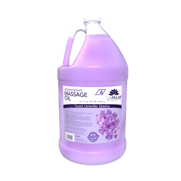 La Palm Aromatherapy Massage Oil Sweet Lavender Dreams - 1G