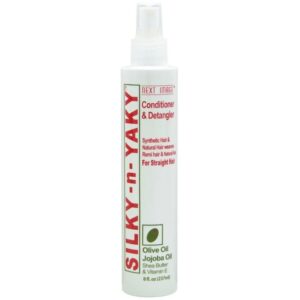 Next Image Silky-n-Yaki Conditioner & Detangler with Olive Oil and Jojoba Oil - 8 Oz