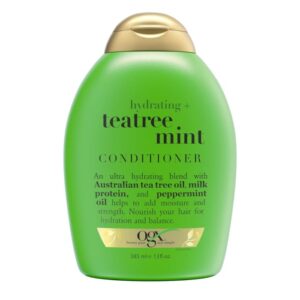 OGX Hydrating + Tea Tree Mint, Nourishing & Invigorating Conditioner - 13 Oz
