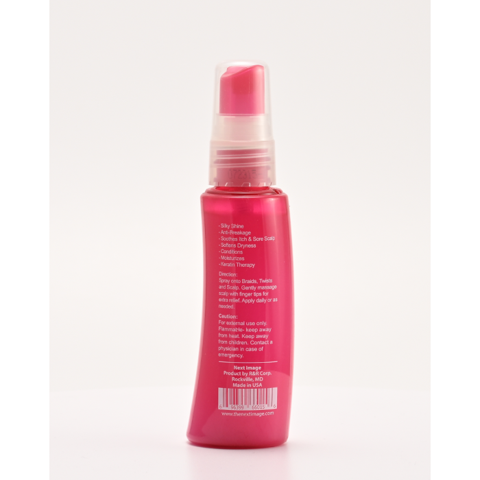 On Natural Braid & Twist, Pomegranate & Keratin - 2 Oz