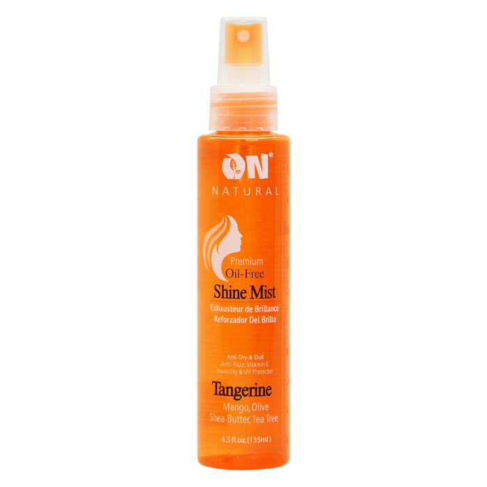 On Natural Premium Oil-Free Shine Mist, Tangerine - 4.5 Oz