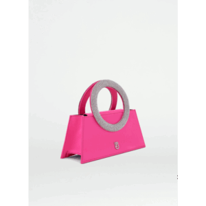 Les Petits Trapeze Pochette Ver. Pink+Str.Cryst (Bag