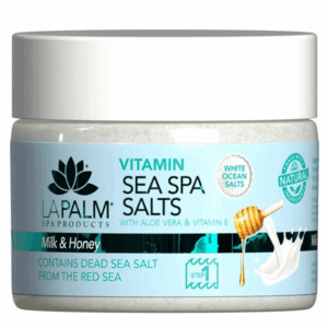 La Palm Vitamin Sea SPA Salts Milk & Honey - 12 Oz