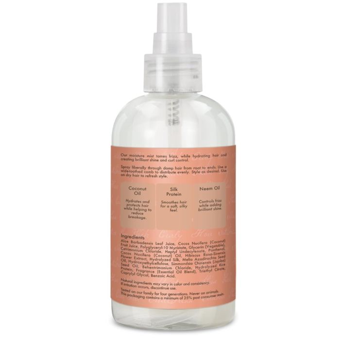 SheaMoisture Coconut & Hibiscus Hold and Shine Moisture Mist - 8 Oz - Image 2