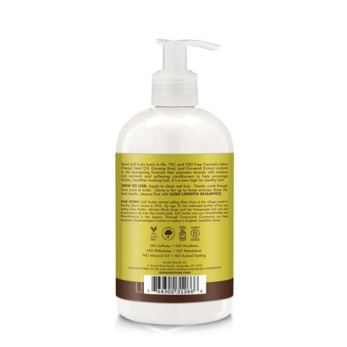 SheaMoisture Hemp Seed Oil Lush Length Hair Conditioner - 13 Oz - Image 2