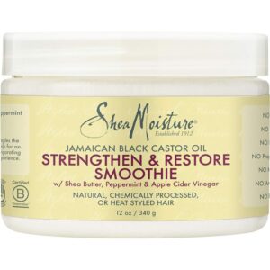 SheaMoisture Jamaican Black Castor Oil Strengthen and Restore Smoothie - 12 Oz