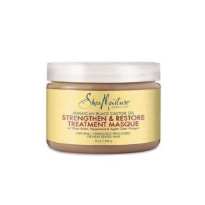 SheaMoisture Jamaican Black Castor Oil Strengthen & Restore Treatment Masque - 12 Oz