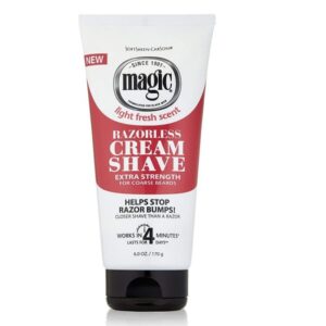SoftSheen-Carson Magic Razorless Shaving Cream, Extra Strength - 6 Oz