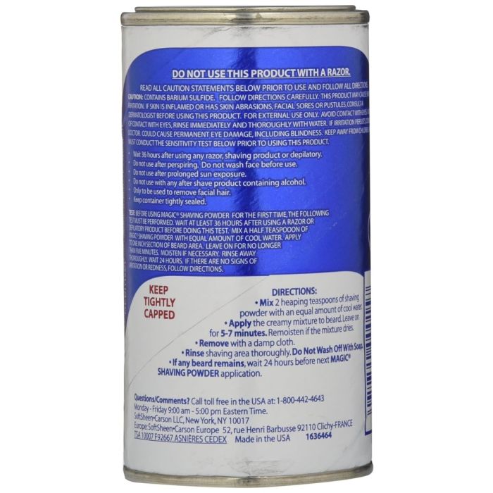 Softsheen-Carson Magic Regular Strength Shaving Powder for Coarse Hair Depilatory - 5 Oz - Image 2