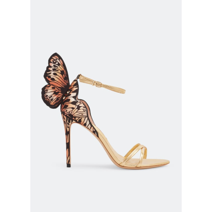 Sophia Webster Chiara Sandal Leopard Butterfly