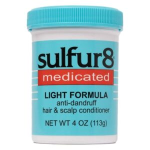 Sulfur8 Medicated Moisturizing Light Formula Anti-Dandruff Hair & Scalp Daily Conditioner - 4 Oz