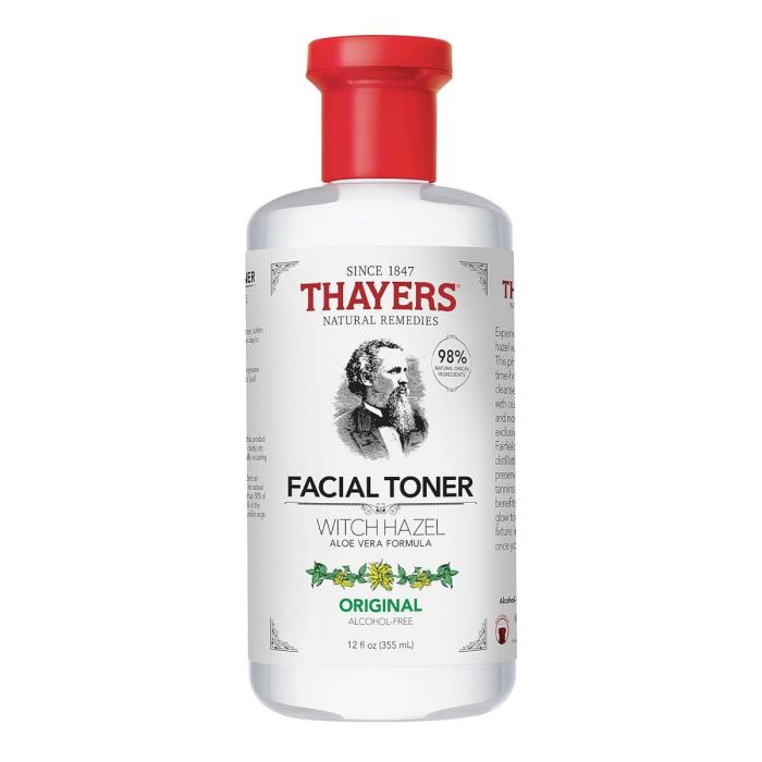Thayers Alcohol-Free Original Witch Hazel Facial Toner With Aloe Vera - 12 Oz