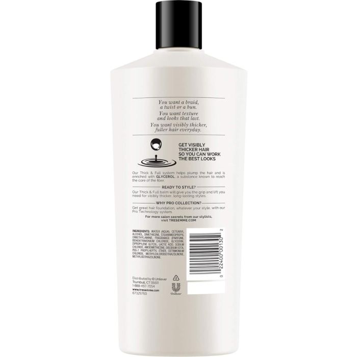 TRESemmé Thick & Full Conditioner with Glycerol - 22 Oz - Image 2
