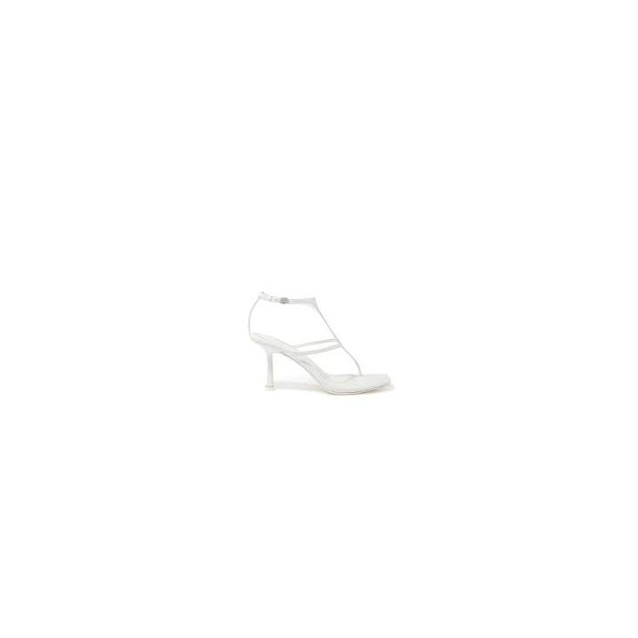 Alexander Wang Skylar T- Bar 85MM White Sandal